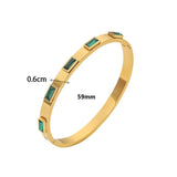 Emerald Grace Bangle