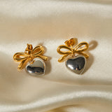 Amour Bow Earrings