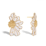 Fleur Enamel Bloom Earrings