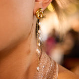 Oceane Pearl Drop Earrings