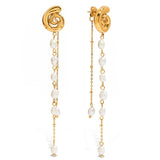 Oceane Pearl Drop Earrings