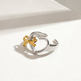 Coeur Bow Ring