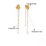 Oceane Pearl Drop Earrings