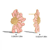 Fleur Enamel Bloom Earrings