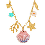 Coraline Charm Necklace