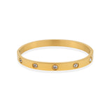 Radiant Circle Bangle