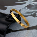 Radiant Circle Bangle