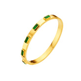 Emerald Grace Bangle