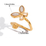 Aurelia Butterfly Ring