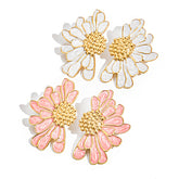 Fleur Enamel Bloom Earrings