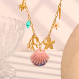 Coraline Charm Necklace