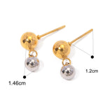 Dual Sphere Studs