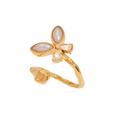 Aurelia Butterfly Ring