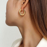 Aurea Helix Hoops