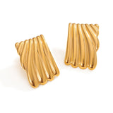 Aurelia Fold Studs