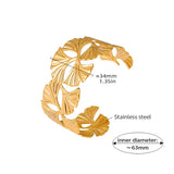 Ginkgo Aureum Cuff