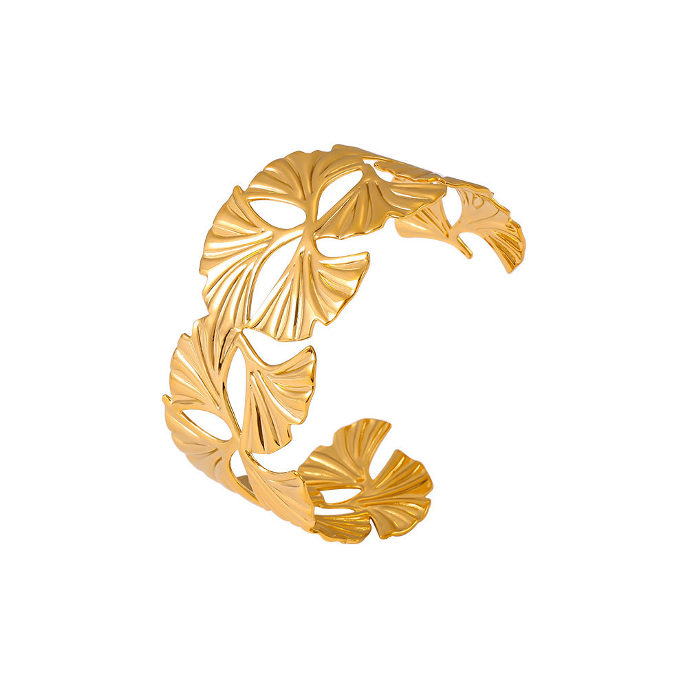 Ginkgo Aureum Cuff