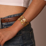 Ginkgo Aureum Cuff