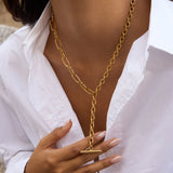 Link T-Bar Necklace
