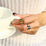 Petal Twin Ring