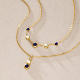Lapis Layered Necklace