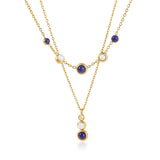 Lapis Layered Necklace